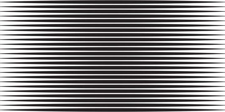 Half tone line pattern. Faded halftone black lines. Fading gradient background. Horizontal abstract geometric texture with parallel stripes. Gradient pattern. Vector illustration on white