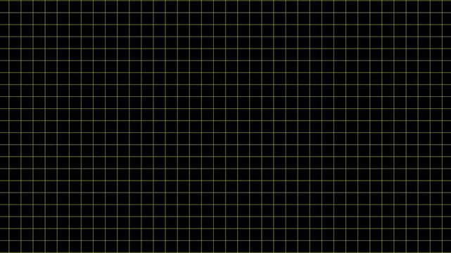 Grid pattern lines on black background, abstract mathematical graphing paper, architectural blueprint layout, and geometric tech template.