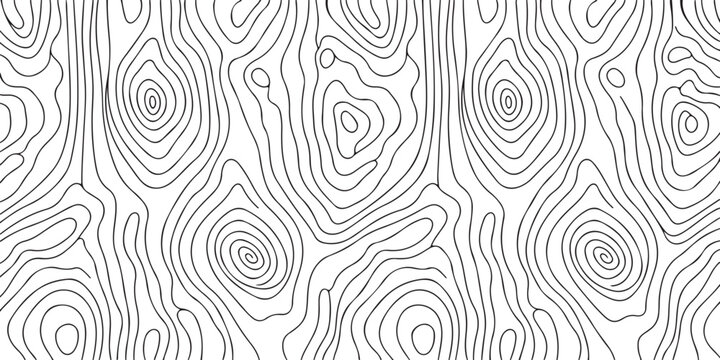 Abstract background texture resembling wood grain or topographic map lines with black contour lines on transparent background.