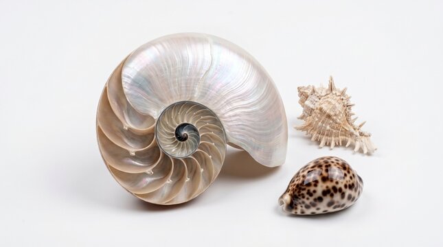 The Elegant Spiral of the Nautilus Shell