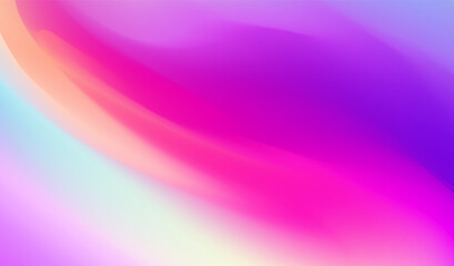 Fototapeta premium Abstract Vibrant Soft Fluid Gradient Background. Blue, Magenta, Pink, Orange Color. Colorful BG