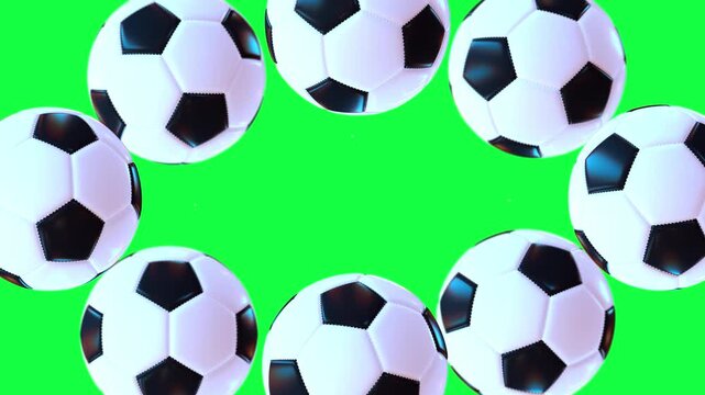Soccer football transition suitable for game highlights, championship intros, stadium media, and fast paced sports content