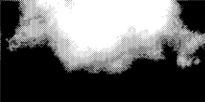 Vector Abstract smoke graphic illustration with vapor and cloud isolated on black background.