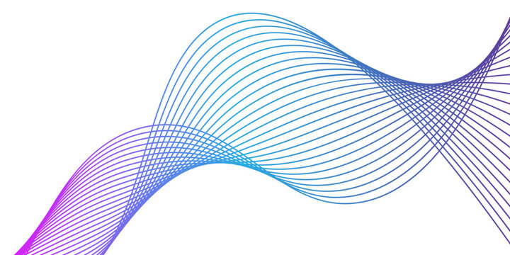 Geomatics tecnology Abstract blue flowing wave lines background. Modern glowing moving lines design. Modern blue moving lines design element. Futuristic technology concept.
