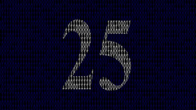 futuristic 30 second timer on digital binary background,30 second timer  animation video on binary background,abstract binary code countdown timer animation