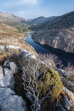 Strait of Vathy, Vathifjord, Kalymnos, Dodecanese, Greece