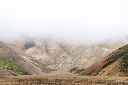 Rhyolite Mountains, J&ouml;kulgil, Landmannalaugar, Fjallabak, Icelandic Highlands, Iceland