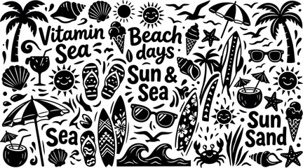 Fototapeta premium summer vacation beach