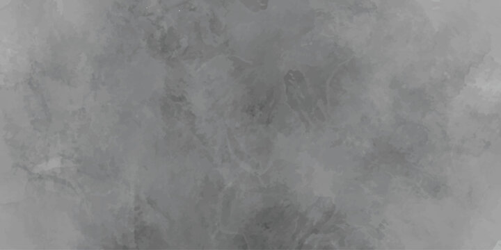 Dark grey abstract watercolor texture background with cement wash effect.