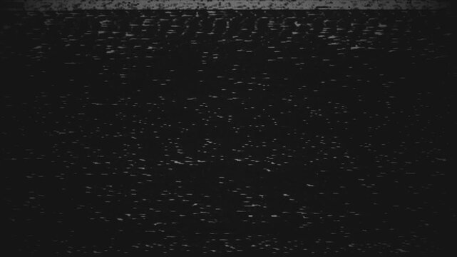 Retro vhs grain with heavy static and black screen distortion for cinematic vintage aesthetic film style.