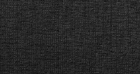 Dark black canvas or paper texture with  fine  grain. Deep, rich tones create striking contrast. for minimalist or luxurious design projects, versatile backdrop will enhance any creative © Daria