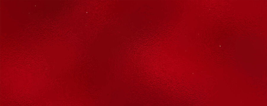 Red foil with glass texture background, raster version.