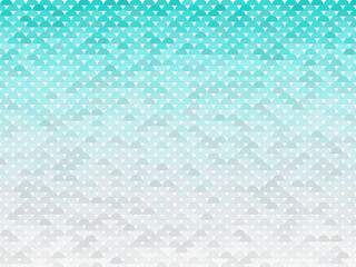 Classic Scale Tile Pattern Modern Minimal Vector Art © iushakovsky