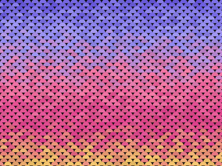 Mermaid Scales Fantasy Vibrant Oceanic Background Template © iushakovsky
