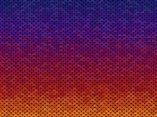 Overlapping Scale Pattern Bold Geometric Repeat Wallpaper © iushakovsky