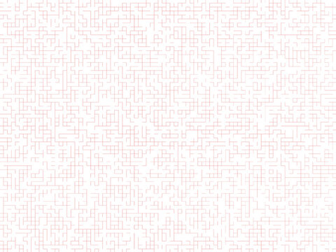 Complex Maze Abstract Puzzle Pattern Vector Art