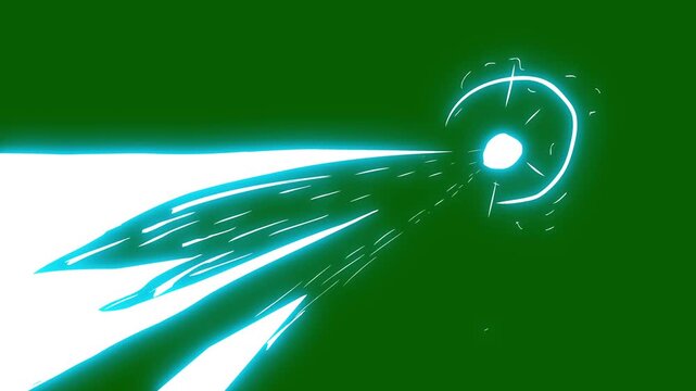 Seamless Electric Energy Transition Pack, Comic Style Blue Thunder FX, Green Screen Overlay, Cartoon Lightning Boom, Manga Flash Effect, 4K Alpha Channel Animation for VFX