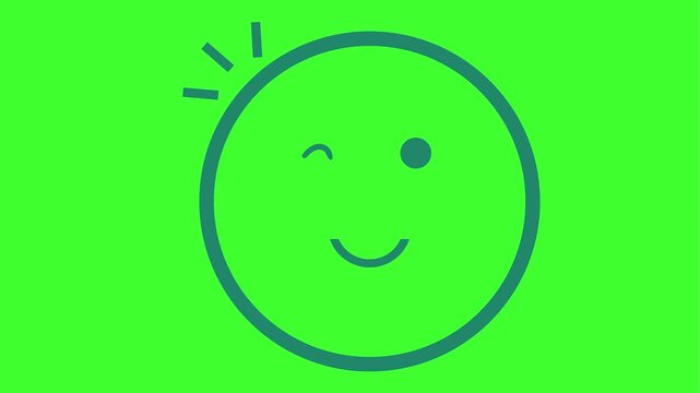 happy winky face 