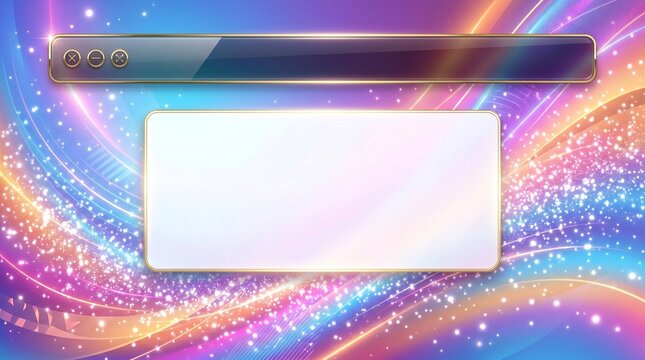 stylish banner title bar name bar social media post bar