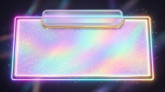 post bar title bar banner stylish glowing gradient pastel 