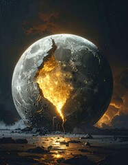 Broken planet