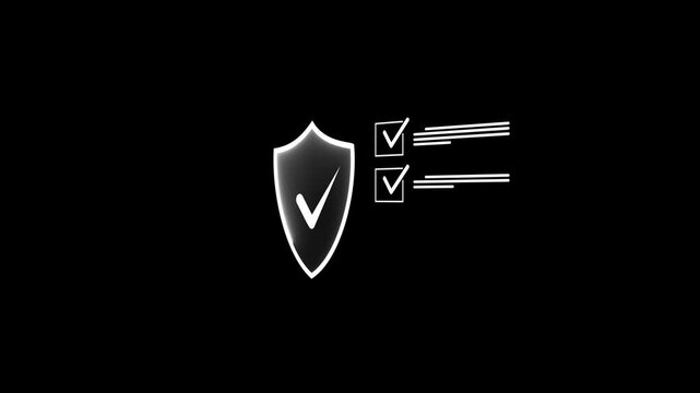 Quality management with Quality Assurance or QA and Quality Control or QC and improvement. Standardization and certification concept.4k animation video.