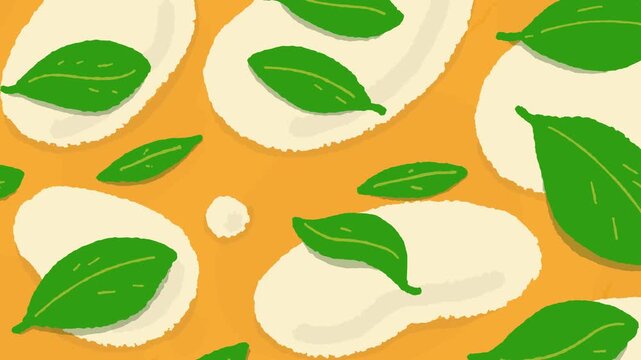 Mozzarella & Basil Seamless Pizza Loop