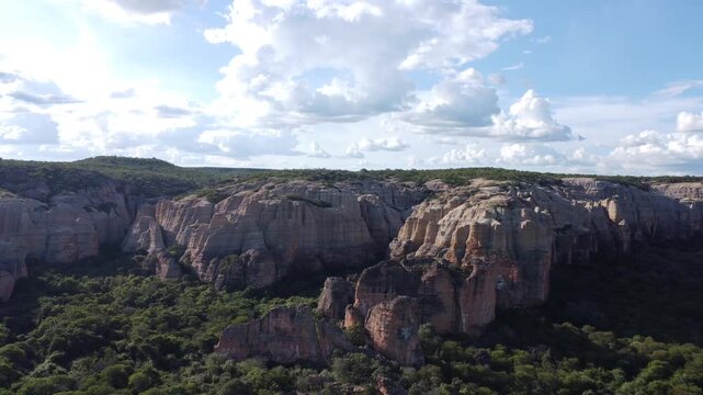 Parque Nacional da Serra da Capivara, a Caatinga biome in northeastern Brazil.
