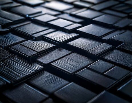 extreme close up of a monolithic dark surface demonstrating absolute density and unbreakable resistance to external forces material durability surface