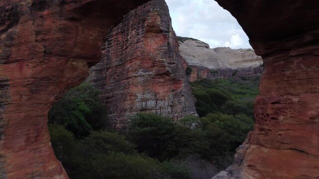 Parque Nacional da Serra da Capivara, a Caatinga biome in northeastern Brazil.
