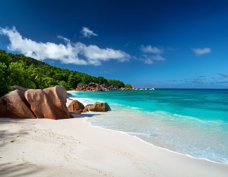 discover pristine anse cocos beach in la digue seychelles for a perfect getaway