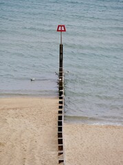 Strand von Bournemouth von oben © Clarini