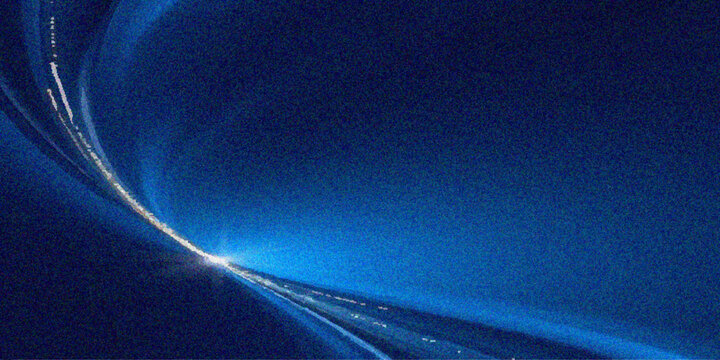 Abstract blue motion wave with glowing laser rays and dark energy lines creates a dynamic textured background wallpaper