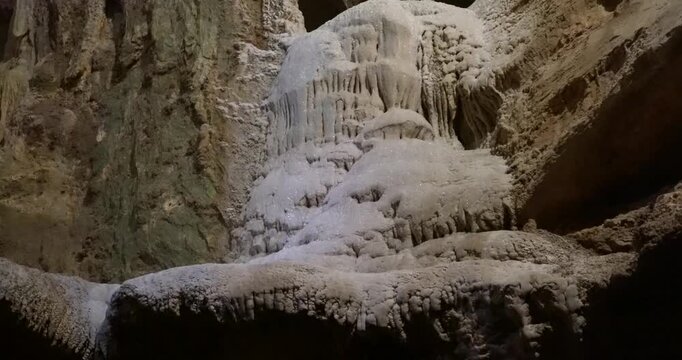Sa Oche Cave near the Nuraghic village sa Sedda &lsquo;e sos carros, Sardinia, Italy