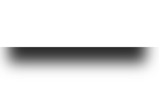 dark shadow effect on a Transparent background gradient drop shadow effect for graphic design