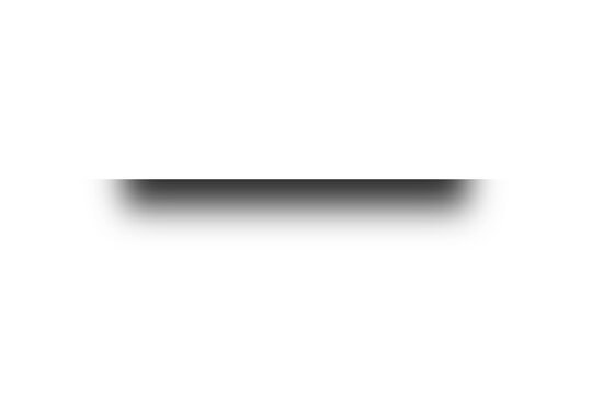 shadow effect on Transparent background, drop shadow design element featuring a small dark shadow suitable for marketing, advertising, and graphic design projects