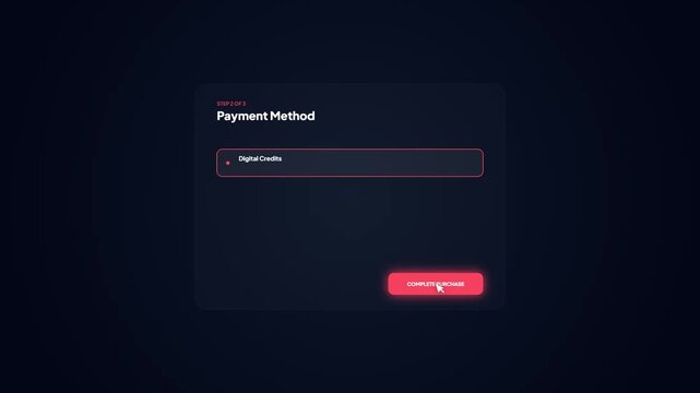 Gaming themed e-commerce checkout process showing order review payment and transaction confirmation with red accents