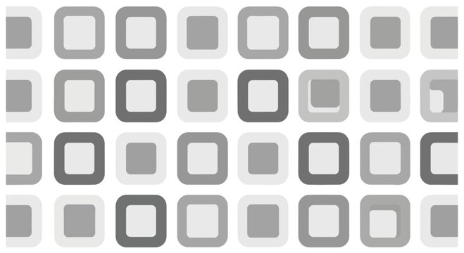 Gray Square Pattern, Seamless Background