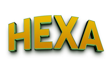 Hexa 3D Brasil. Copa do Mundo de Futebol.  © Maressa