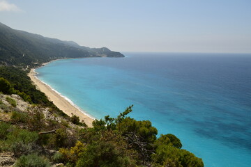 Fototapeta premium Around Lefkada island summer 2025
