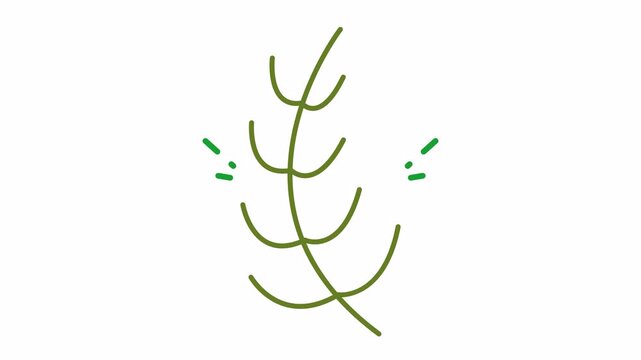 Minimalist green leaf symbol ideal for naturerelated icons. Versatile design suitable for environmental projects, ecofriendly brands, and organic products.