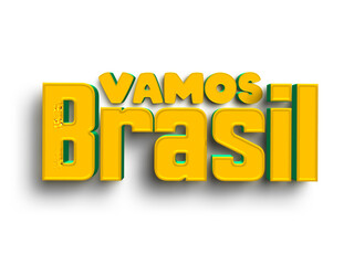 Vamos Brasil. Copa do Mundo. Seleção brasileira. Hexa. © Maressa