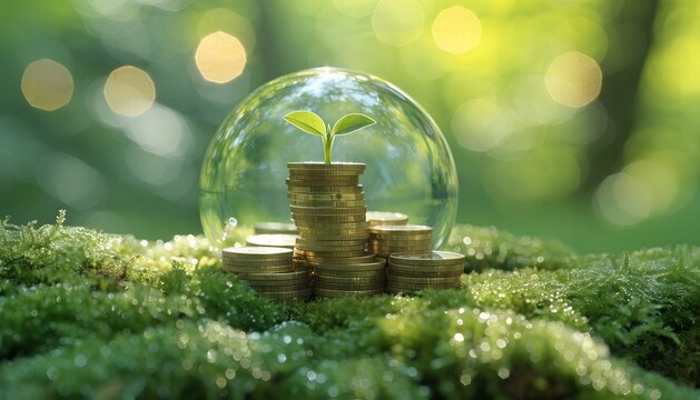 An eco-economy aims to minimize environmental impact by integrating sustainable economic policies, focusing on efficient resource use,carbon emission reduction,renewable energy,sustainable agriculture