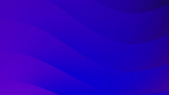 Dark blue and purple abstract motion graphics of flowing fluid waves