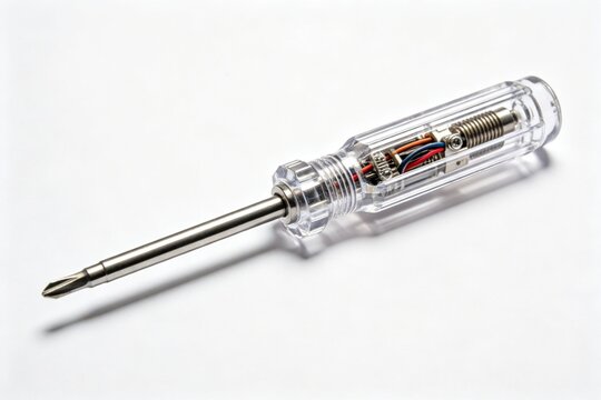 Transparent electrical screwdriver