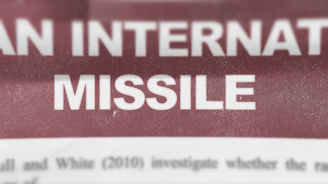Missile On General Newspaper V 02