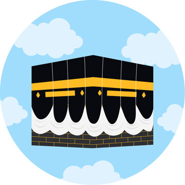 Illustration of the Kaaba, Kaaba Illustration