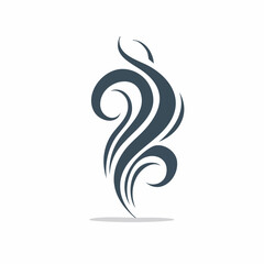 Obraz premium Abstract Swirl Design Element