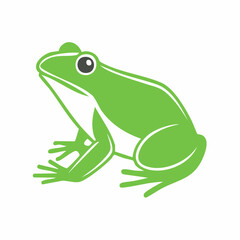 Fototapeta premium Green Frog Icon