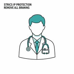 Fototapeta premium Doctor Medical Professional Healthcare Worker.